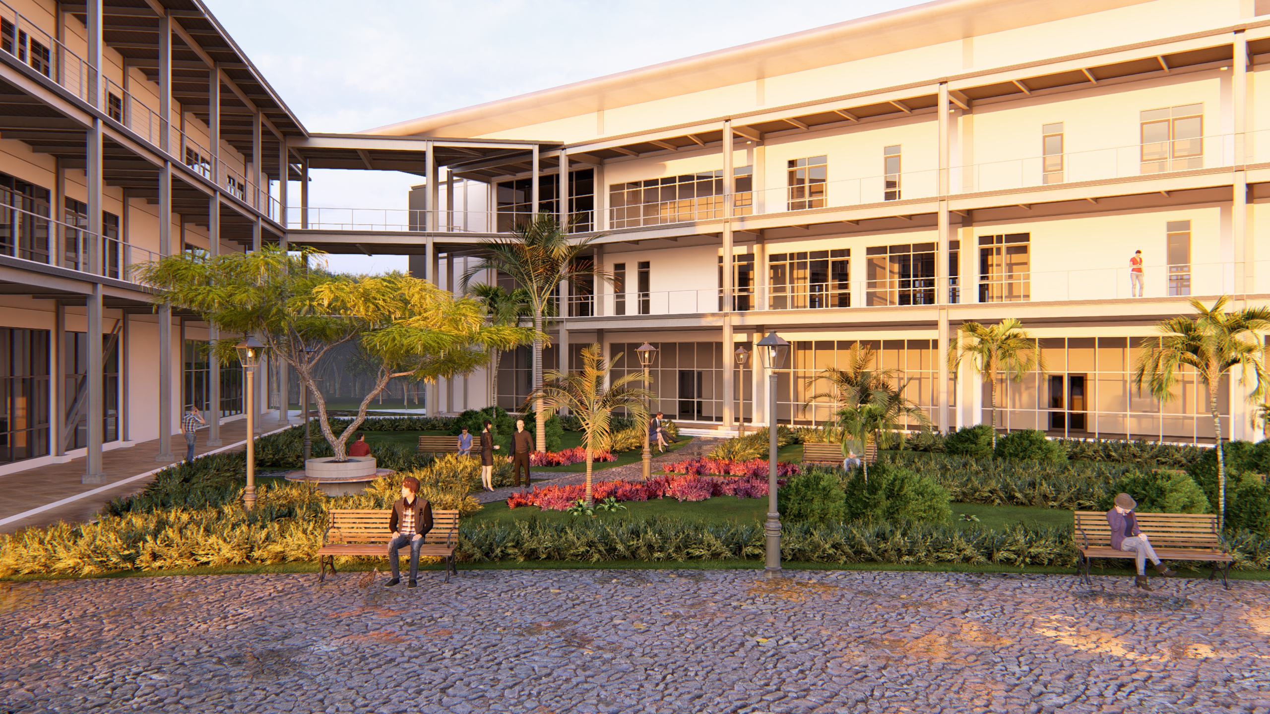 Zen Garden Estate Render 2